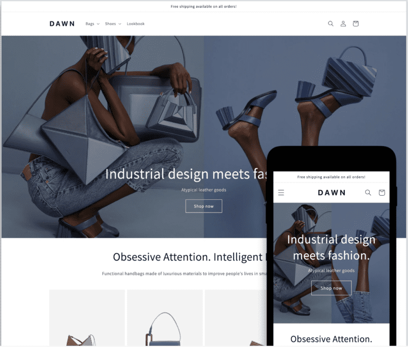 dawn shopify theme