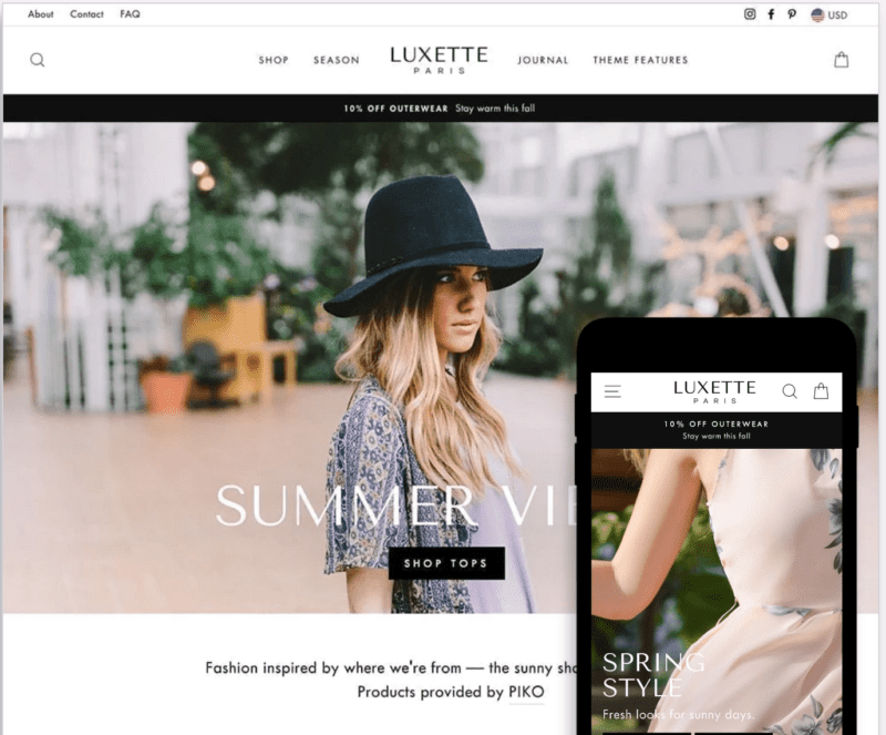 impulse shopify theme