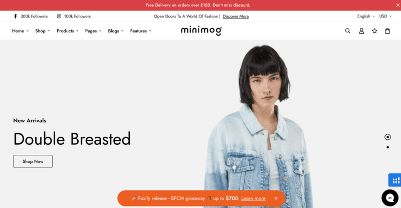 minimog shopify theme