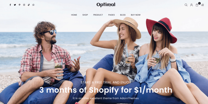 optimal shopify theme